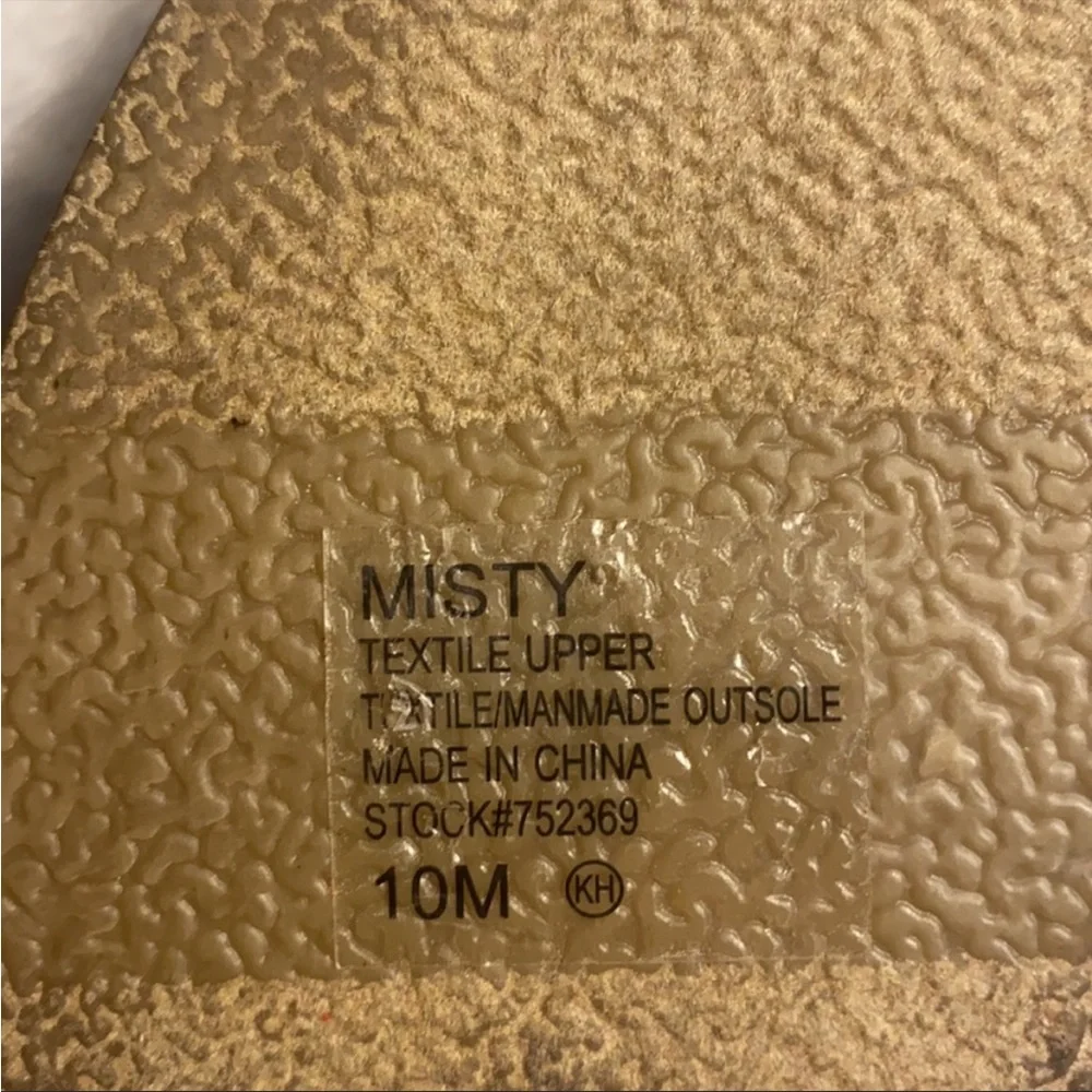 JELLYPOP Natural Woven Sling Back Cork Wedge Shoes - Picture 7 of 8